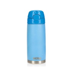 Nuby Thermosbeker 420ml 3+ jaar blauw (1 st)