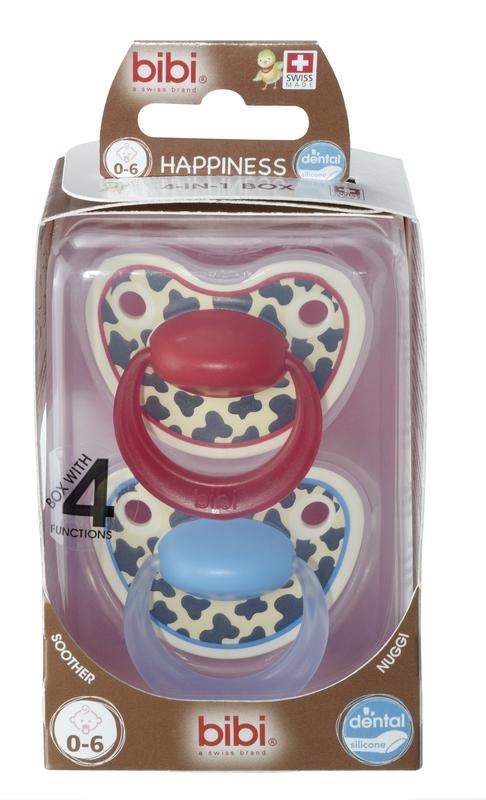 Bibi Happiness tiger swiss 0-6 maanden (2 stuks)