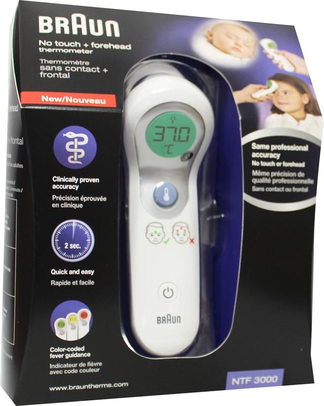 Braun Braun Voorhoofdthermometer NTF3000 (1 st)