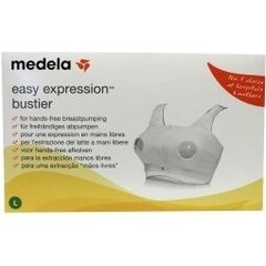 Medela Bustier easy expression wit maat L (1 st)