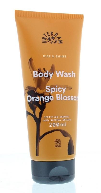 Urtekram Urtekram Rise & shine orange blossom bodywash (200 ml)