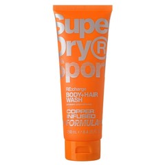 Superdry Sport RE:charge Body + hair wash (250 ml)