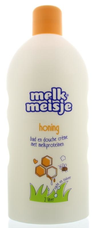 Melkmeisje Melkmeisje Bad en douche honing (2 ltr)