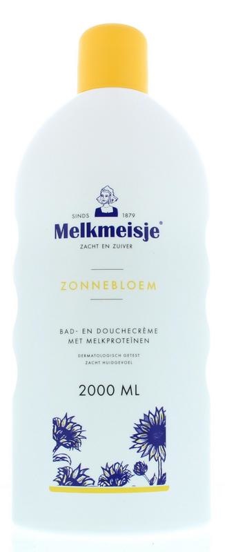 Melkmeisje Melkmeisje Bad en douche zonnebloem/melk (2 ltr)