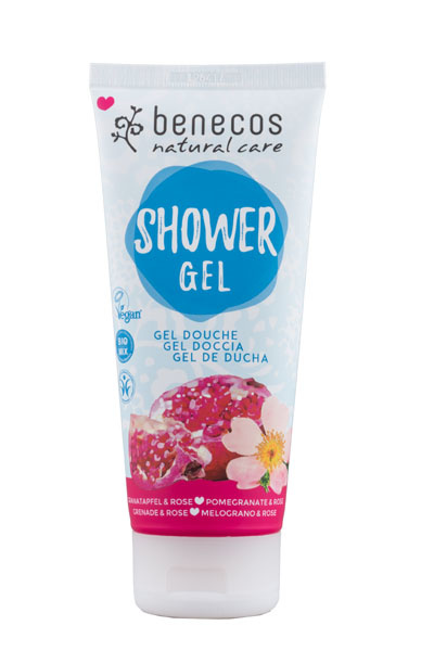 Benecos Benecos Douchegel granaatappel & roos (200 ml)