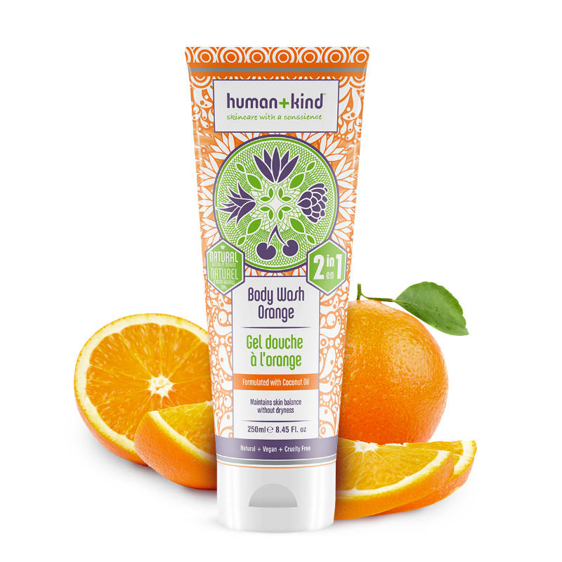 Human+Kind Human+Kind 2-in-1 Bodywash orange vegan (250 ml)