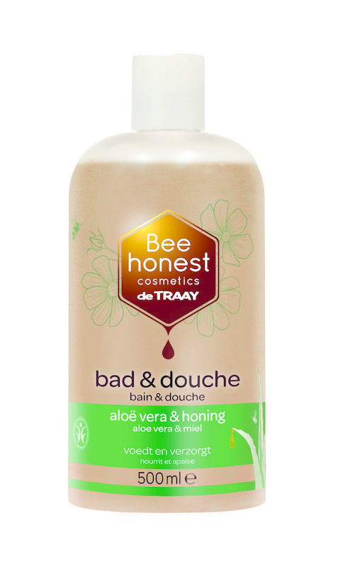 Traay Bee Honest Traay Bee Honest Bad / douche aloe vera / honing (500 ml)