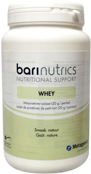 Barinutrics Barinutrics Whey natuur (477 gr)