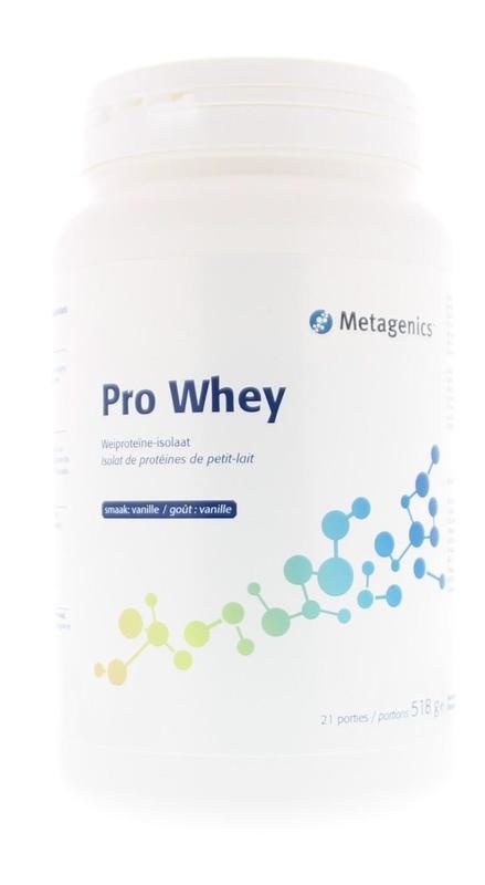 Metagenics Metagenics Prowhey vanille (518 gr)