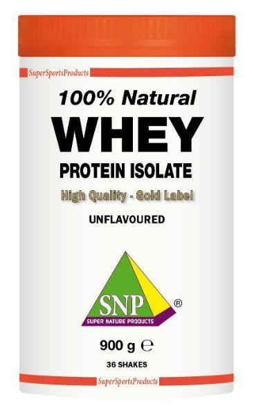 SNP SNP Whey proteine isolate 100% natural (900 gr)