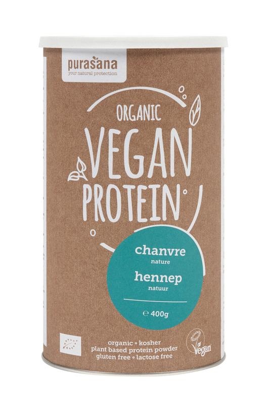 Purasana Purasana Vegan proteine hennep/chanvre bio (400 gr)