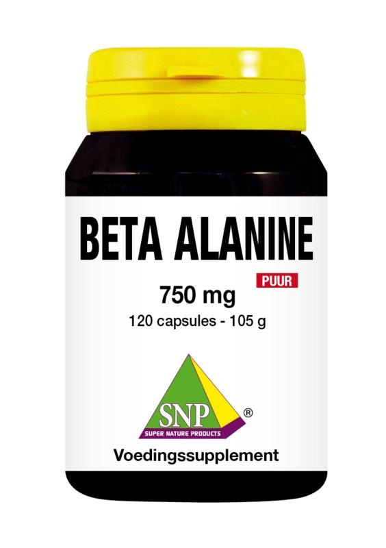 SNP SNP Beta alanine 750 mg puur (120 caps)