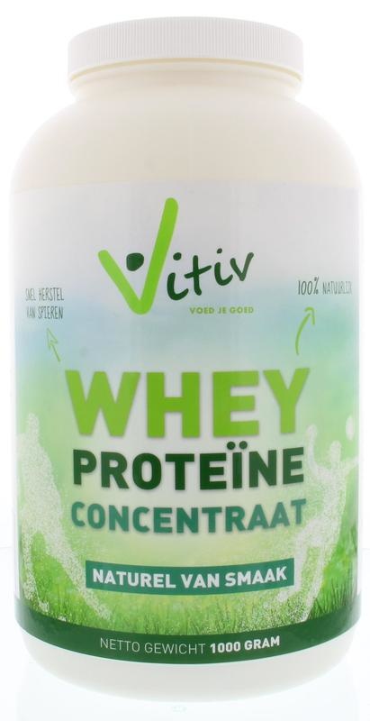 Vitiv Vitiv Whey proteine concentrate 80% (1 Kilogr)