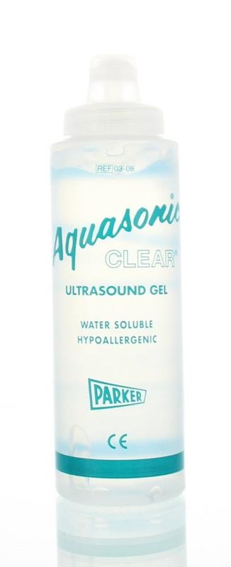Parker Aquasonic clear ultrasound gel (250 ml)
