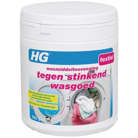 HG HG Wasmiddel stinkend wasgoed (500 gr)