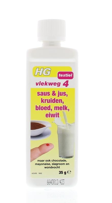 HG HG Vlekweg nr.4 bloed eiwit saus (35 gr)