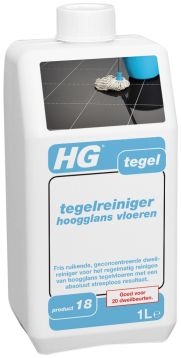 HG HG Streeploos tegelreiniger hoogglans 18 (1 ltr)