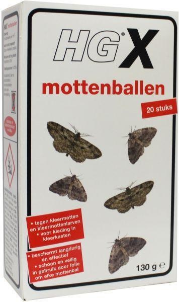 HG HG X mottenballen (130 gr)