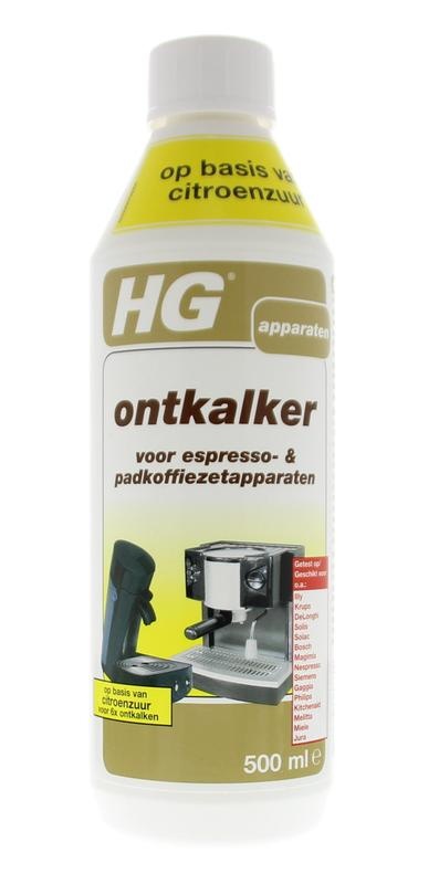 HG HG Koffiemachine ontkalker citroenzuur (500 ml)