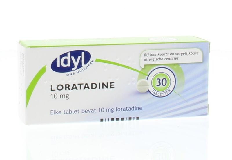 Idyl Loratadine 10mg hooikoorts (30 tab)