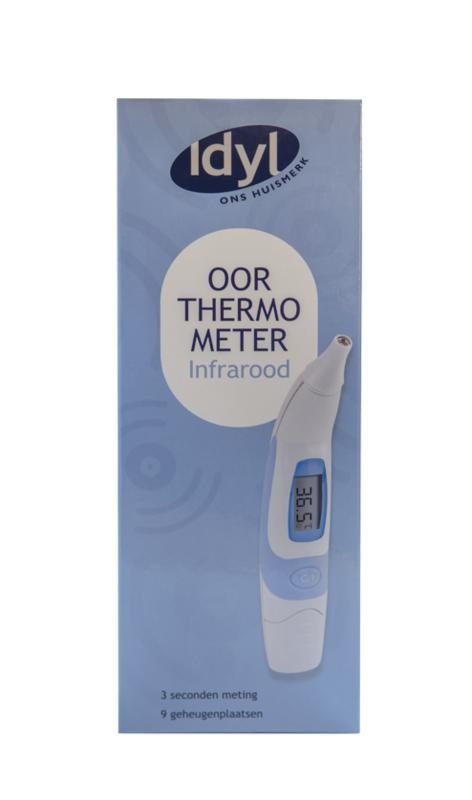 Idyl Idyl Oorthermometer infrarood 3 seconden (1 st)