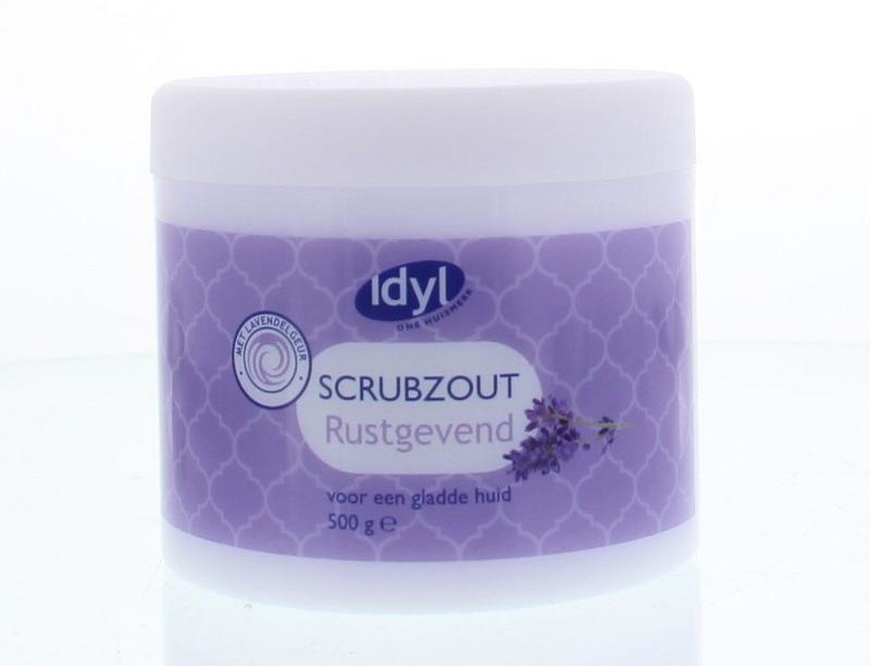 Idyl Idyl Scrubzout lavendel rustgevend (500 gr)