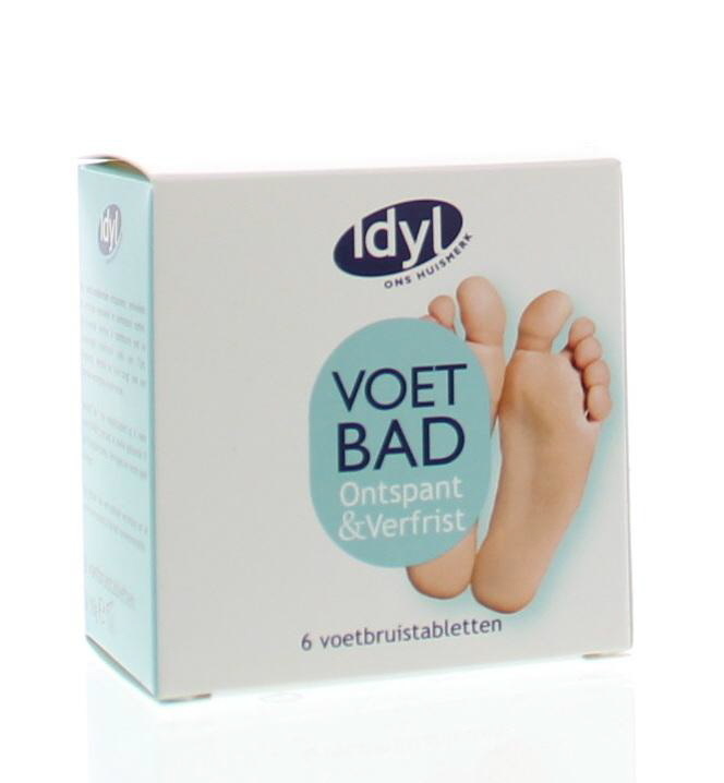 Idyl Voetbad bruistabletten (6 Stuks) Idyl Voetbad bruistabletten (6 Stuks)