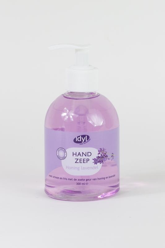 Idyl Idyl Handzeep honing/lavendel met pompje (300 ml)