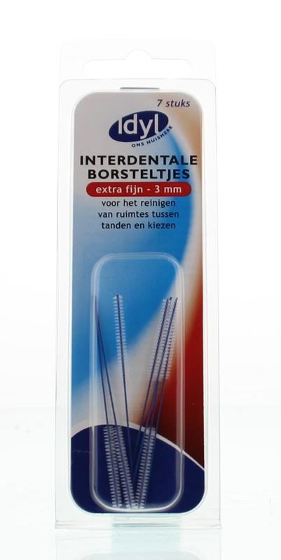 Idyl Idyl Interdentaal borstel extra fijn 3mm (7 st)