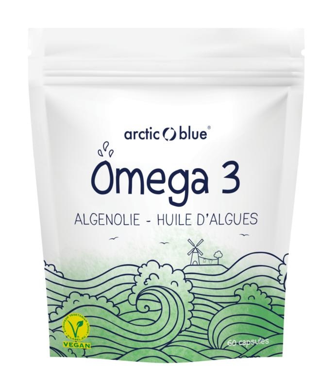 Arctic Blue Arctic Blue Omega 3 algenolie DHA (60 caps)