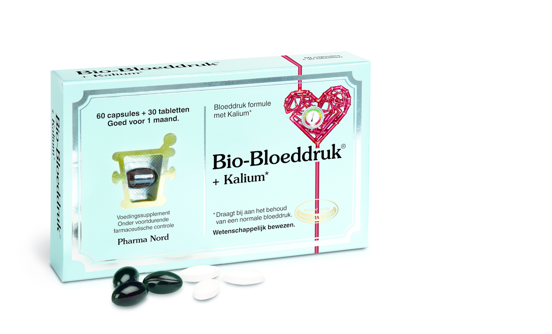 Pharma Nord Bio bloeddruk & kalium tabletten en capsules (90 stuks) Pharma Nord Bio bloeddruk & kalium tabletten en capsules (90 stuks)