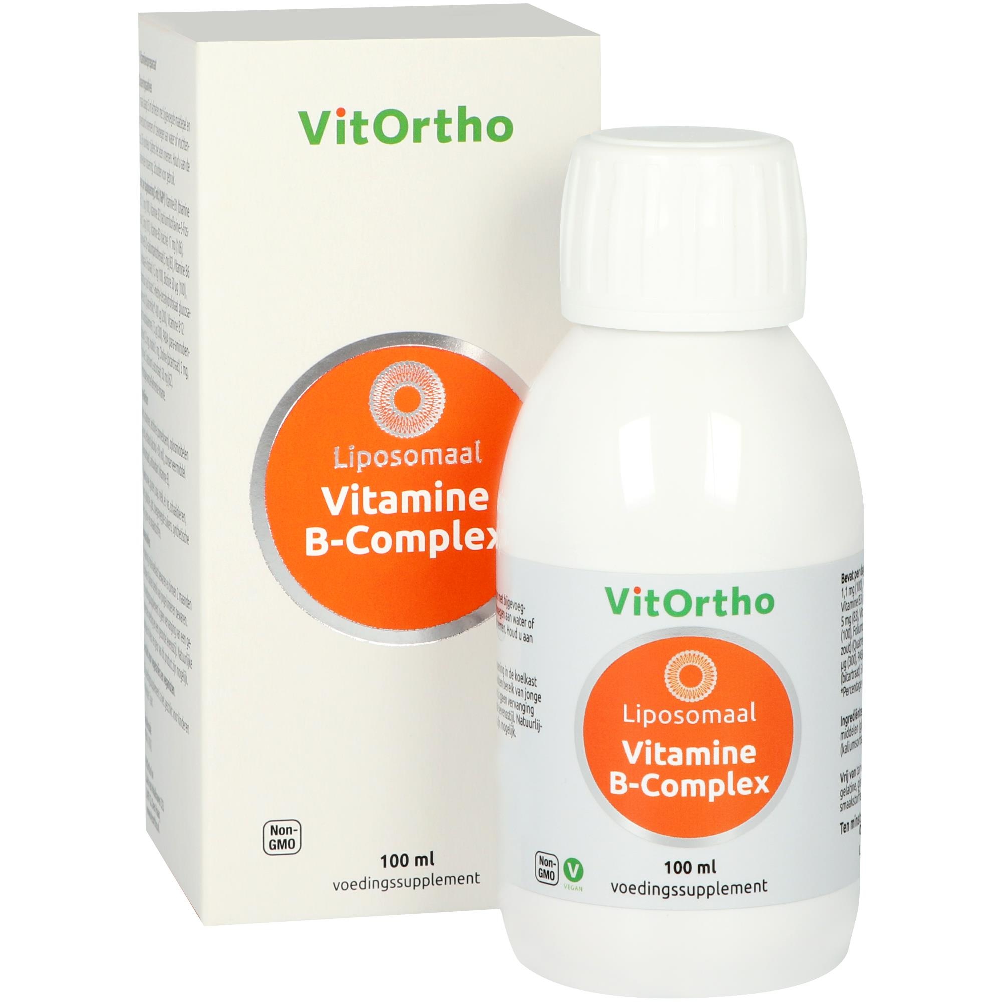 VitOrtho VitOrtho Vitamine B-complex liposomaal (100 ml)