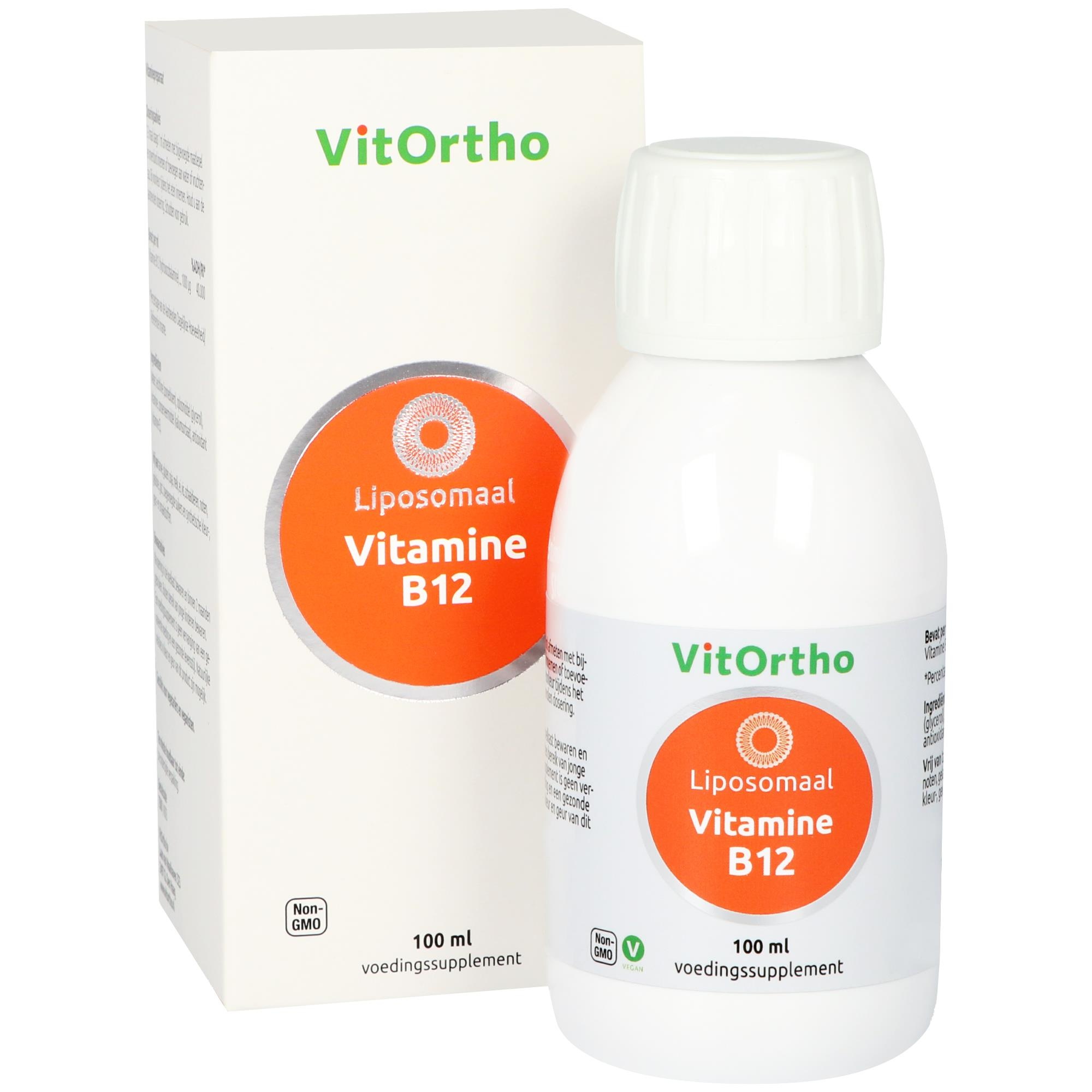 VitOrtho VitOrtho Vitamine B12 liposomaal (100 ml)