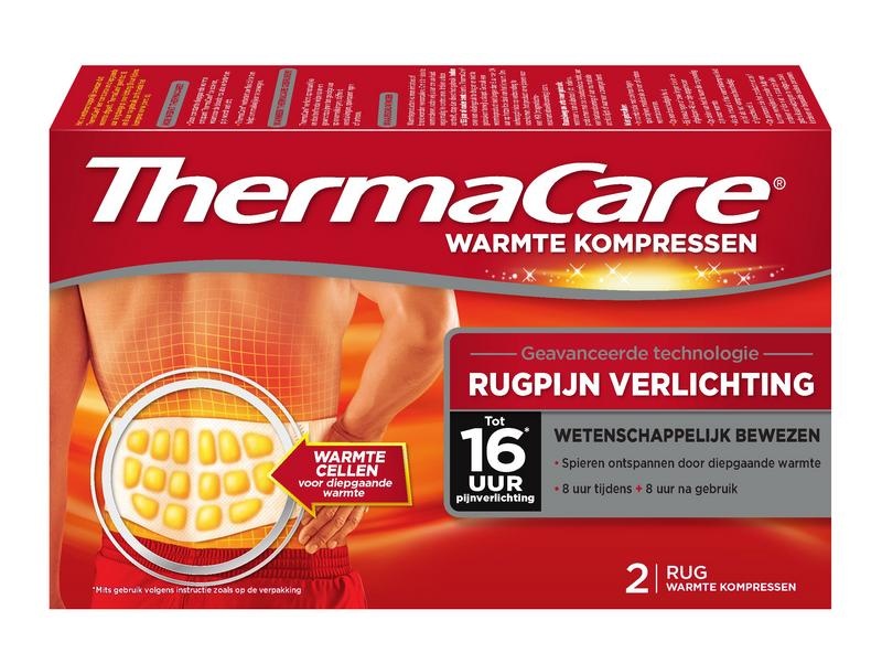 Thermacare Thermacare Rugpijn verlichting warmte kompres (2 st)