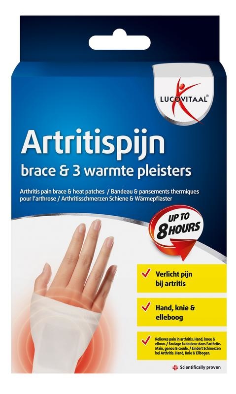Lucovitaal Artritis warmte pleister (3 Stuks)