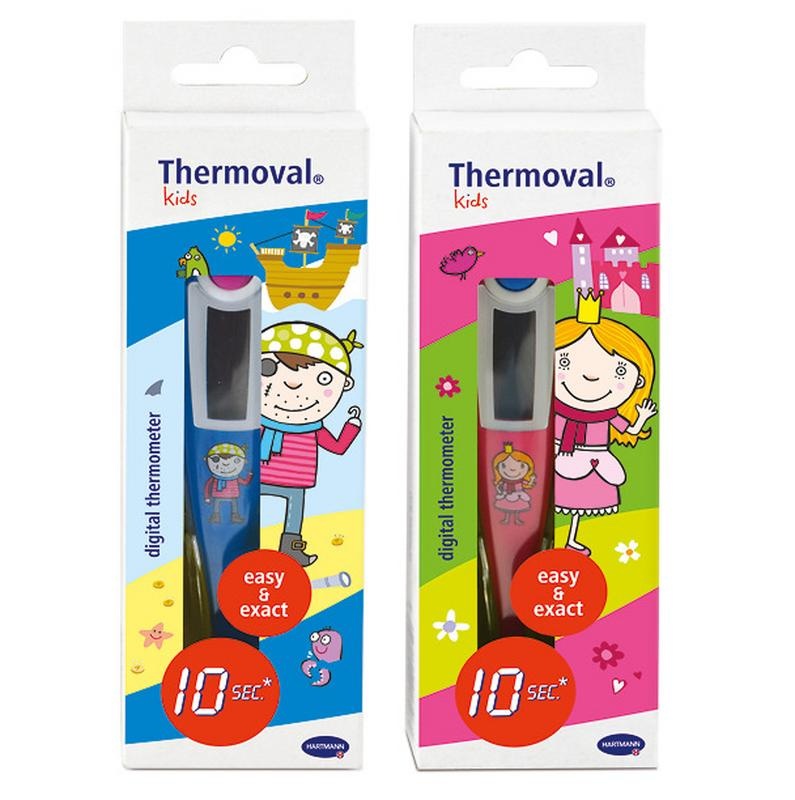 Hartmann Hartmann Thermoval kids digitale koortsthermometer (1 st)