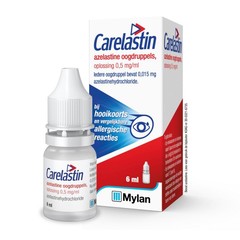 Carelastin Oogdruppels azelastine (6 ml)
