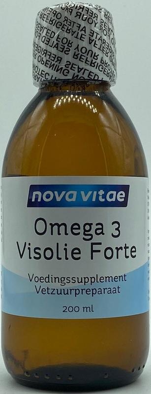 Nova Vitae Nova Vitae Visolie forte vloeibaar (200 ml)