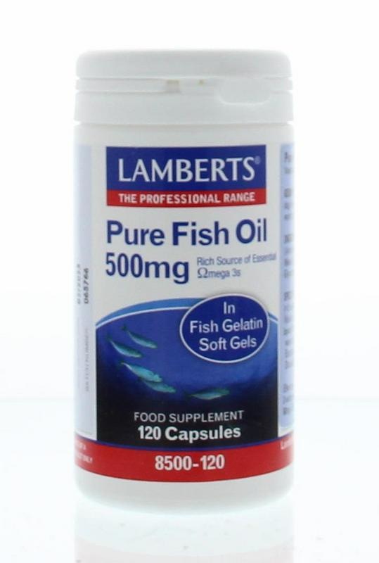 Lamberts Lamberts Pure visolie 500mg (120 caps)