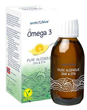 Arctic Blue Arctic Blue Omega 3 pure algenolie EPA & DHA (150 ml)