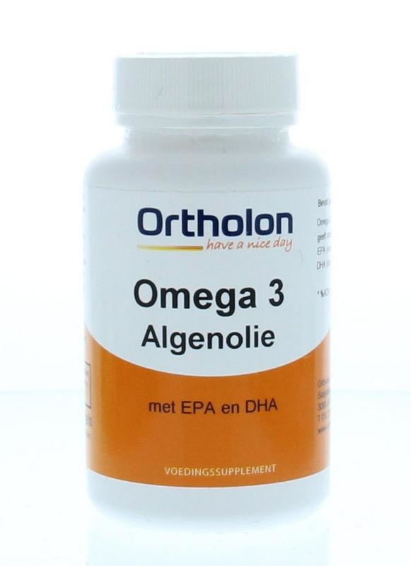 Ortholon Ortholon Omega 3 algenolie (60 Softgels)