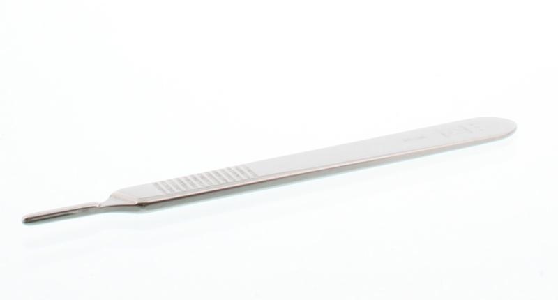 Malteser Malteser Scalpelhouder 12.5cm roestvrij 1015-3 (1 st)