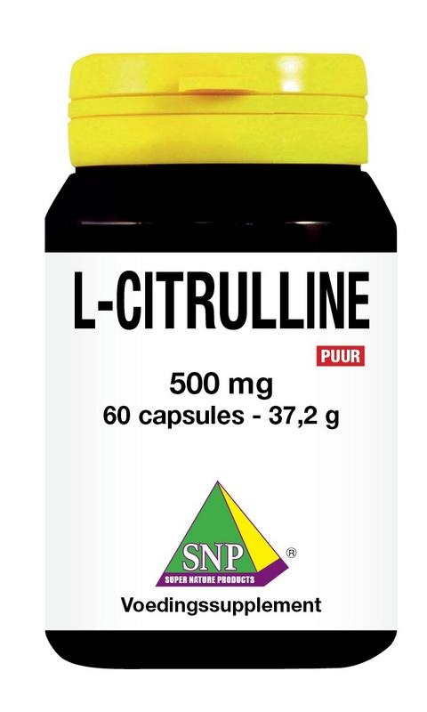 SNP SNP L Citrulline 500 mg puur (60 caps)