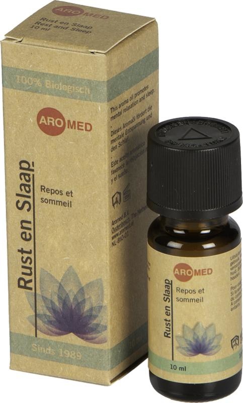 Aromed Aromed Lotus rust en slaap olie bio (10 ml)