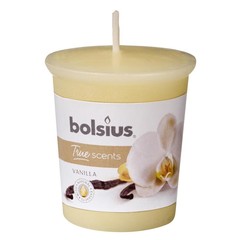 Bolsius True Scents votive 53/45 rond vanilla (1 st)