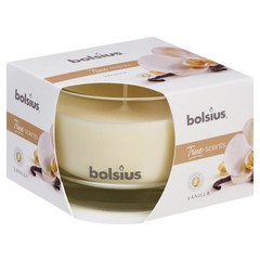 Bolsius Geurglas 63/90 true scents vanille (1 stuks)