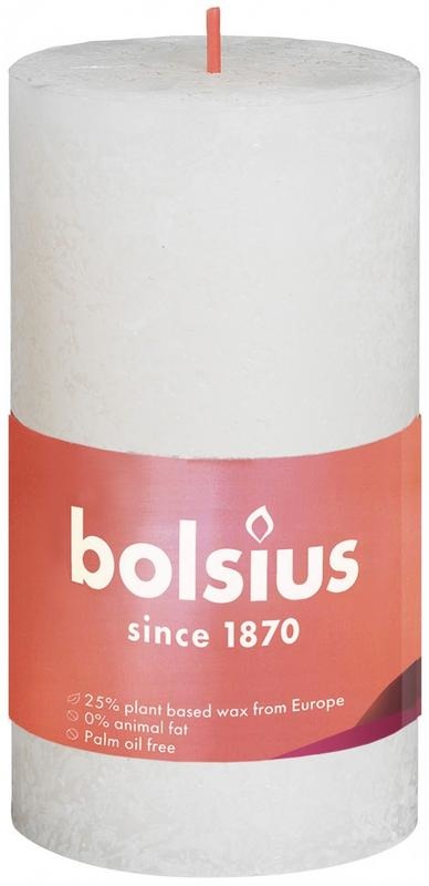 Bolsius Bolsius Rustiekkaars shine 100/50 soft pearl (1 st)