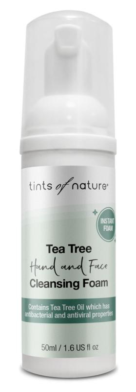 Tints Of Nature Tints Of Nature Tea tree hand & face cleansing foam (50 ml)