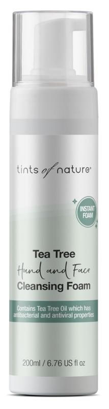 Tints Of Nature Tints Of Nature Tea tree hand & face cleansing foam (200 ml)
