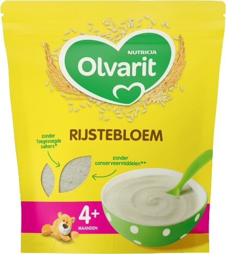 Olvarit Olvarit Rijstebloem 4+ maanden (200 gr)